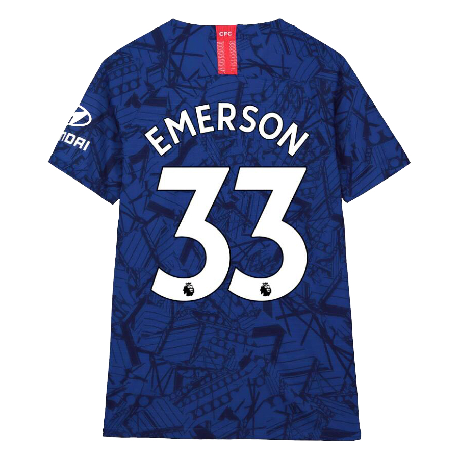 Kinder Fußball Emerson Palmieri 33 Heimtrikot Königsblau Trikot 2019/20 Hemd