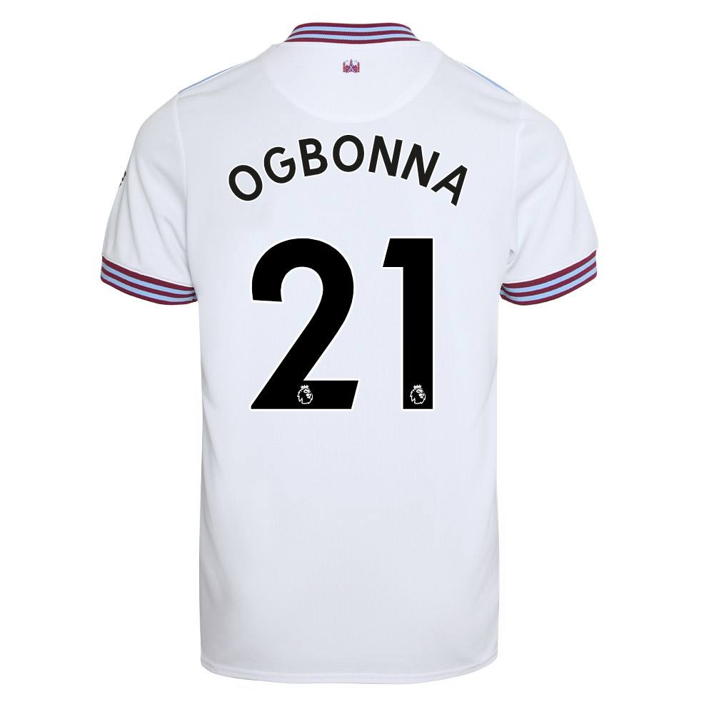 Kinder Fußball Angelo Ogbonna 21 Auswärtstrikot Weiß Trikot 2019/20 Hemd