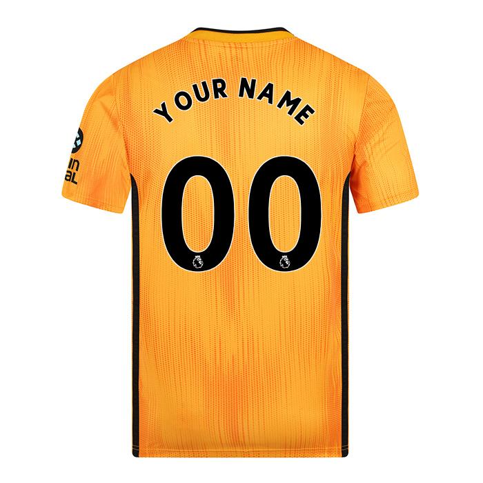 Kinder Fußball Dein Name 0 Heimtrikot Gelb Trikot 2019/20 Hemd