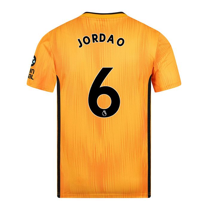 Kinder Fußball Bruno Jordao 6 Heimtrikot Gelb Trikot 2019/20 Hemd