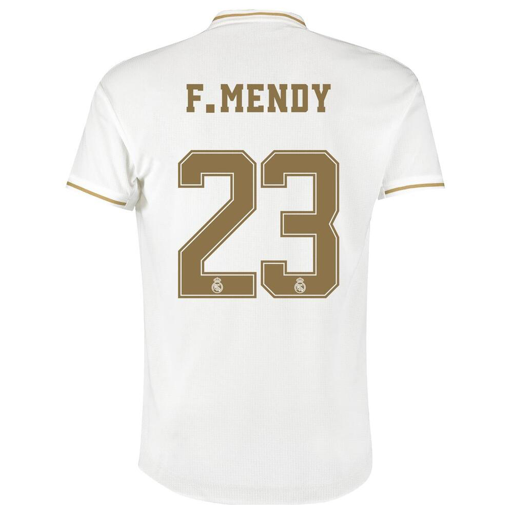 Kinder Fußball Ferland Mendy 23 Heimtrikot Weiß Trikot 2019/20 Hemd