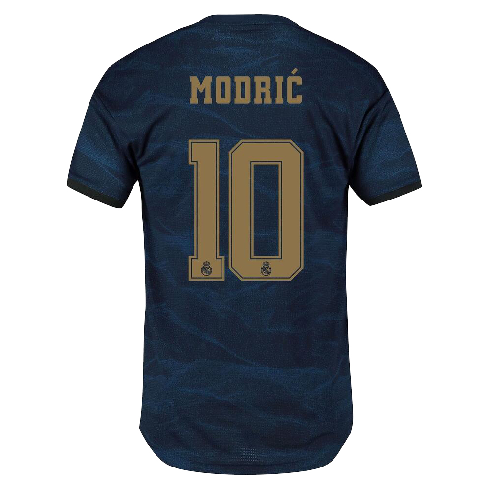 Kinder Fußball Luka Modric 10 Auswärtstrikot Marine Trikot 2019/20 Hemd