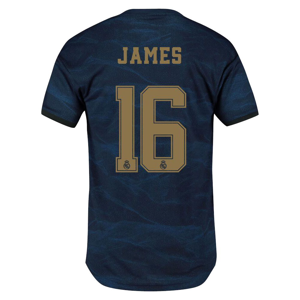 Kinder Fußball James Rodriguez 16 Auswärtstrikot Marine Trikot 2019/20 Hemd
