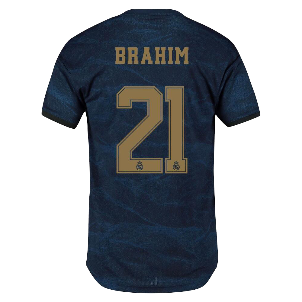 Kinder Fußball Brahim Diaz 21 Auswärtstrikot Marine Trikot 2019/20 Hemd
