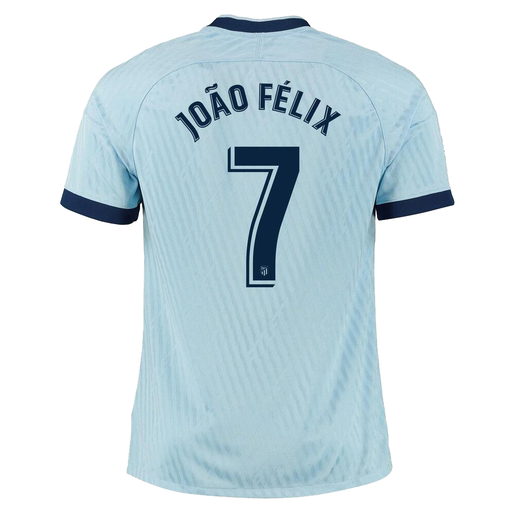 Kinder Fußball Joao Felix 7 Ausweichtrikot Blau Trikot 2019/20 Hemd