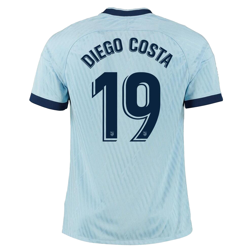 Kinder Fußball Diego Costa 19 Ausweichtrikot Blau Trikot 2019/20 Hemd