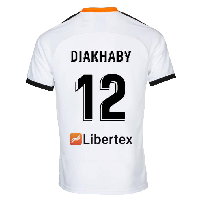 Kinder Fußball Mouctar Diakhaby 12 Heimtrikot Weiß Trikot 2019/20 Hemd