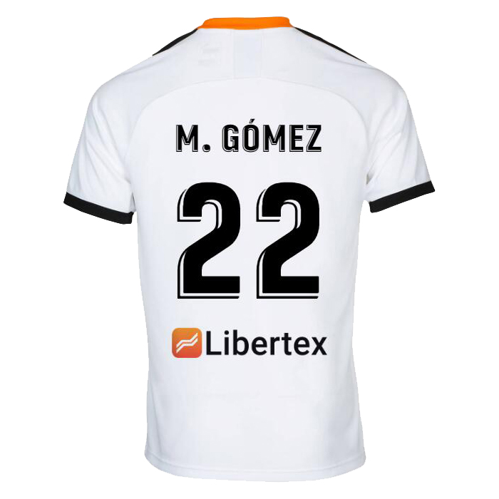 Kinder Fußball Maxi Gomez 22 Heimtrikot Weiß Trikot 2019/20 Hemd