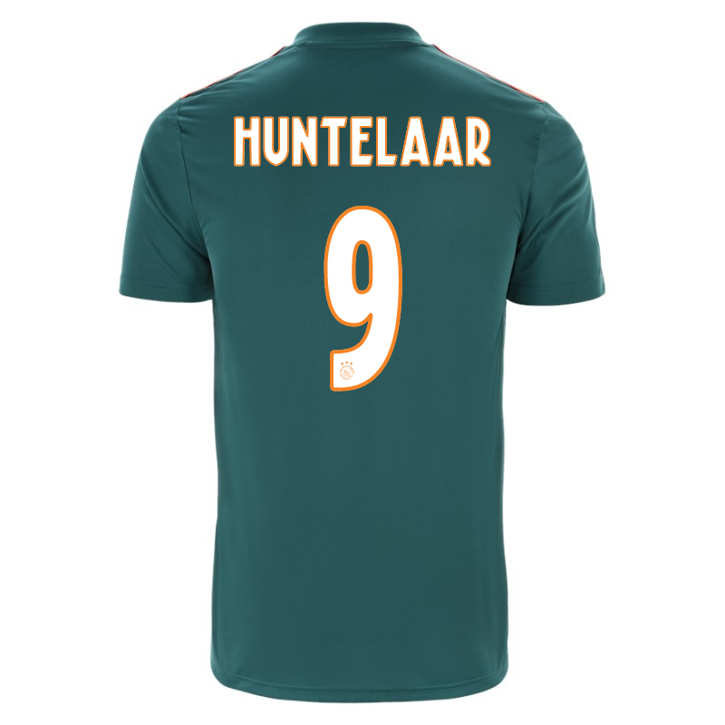 Kinder Fußball Klaas Jan Huntelaar 9 Auswärtstrikot Grün Trikot 2019/20 Hemd