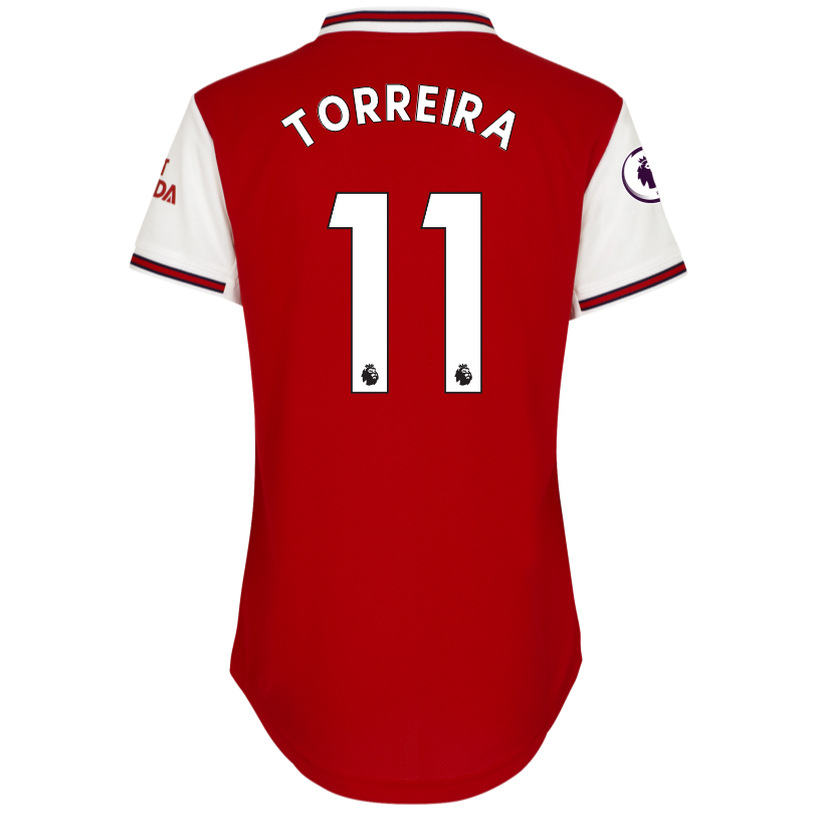Damen Fußball Lucas Torreira 11 Heimtrikot Rot-weiss Trikot 2019/20 Hemd