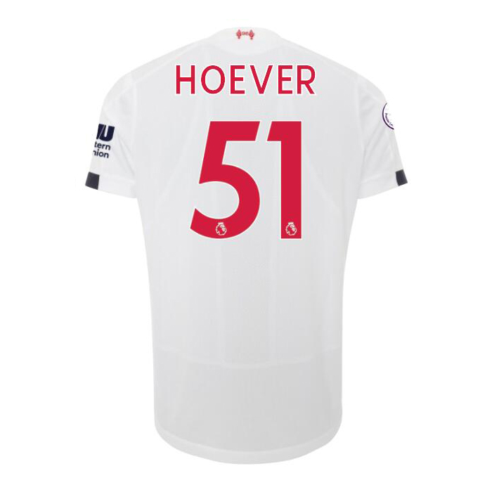 Damen Fußball Ki-jana Hoever 51 Auswärtstrikot Weiß Trikot 2019/20 Hemd