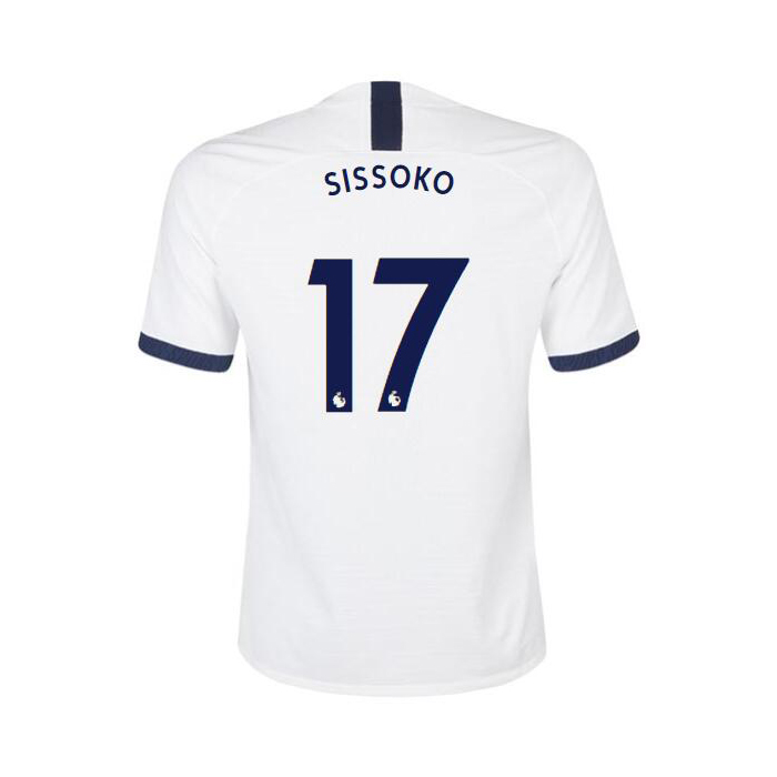 Damen Fußball Moussa Sissoko 17 Heimtrikot Weiß Trikot 2019/20 Hemd