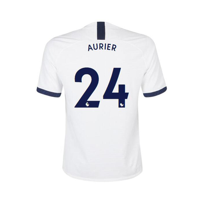 Damen Fußball Serge Aurier 24 Heimtrikot Weiß Trikot 2019/20 Hemd