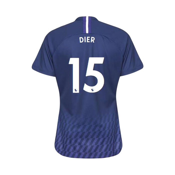 Damen Fußball Eric Dier 15 Auswärtstrikot Königsblau Trikot 2019/20 Hemd