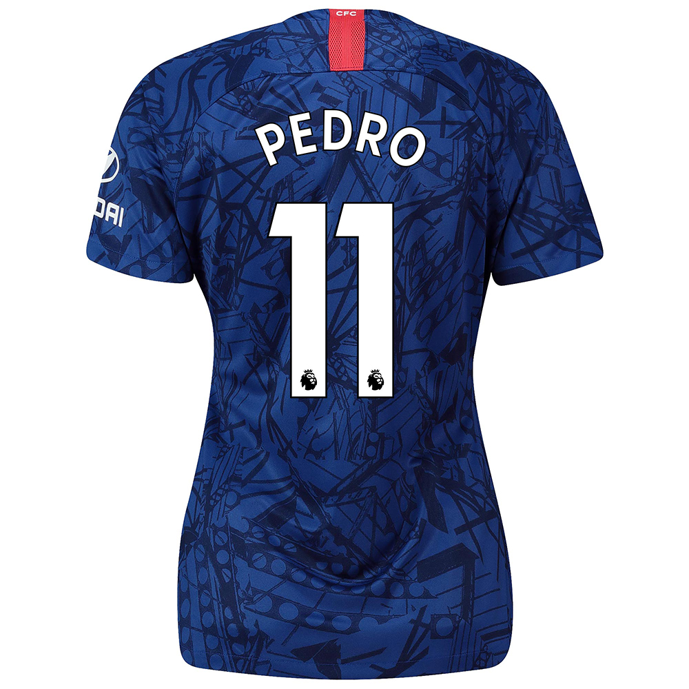 Damen Fußball Pedro 11 Heimtrikot Königsblau Trikot 2019/20 Hemd