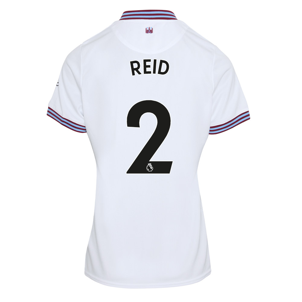 Damen Fußball Winston Reid 2 Heimtrikot Weiß Trikot 2019/20 Hemd
