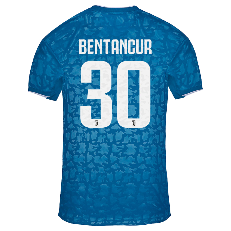 Damen Fußball Rodrigo Bentancur 30 Ausweichtrikot Blau Trikot 2019/20 Hemd