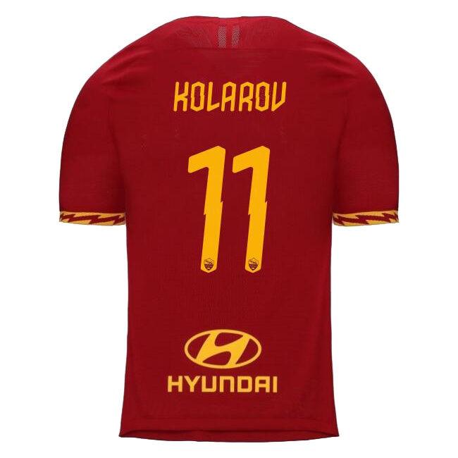 Damen Fußball Aleksandar Kolarov 11 Heimtrikot Rot Trikot 2019/20 Hemd