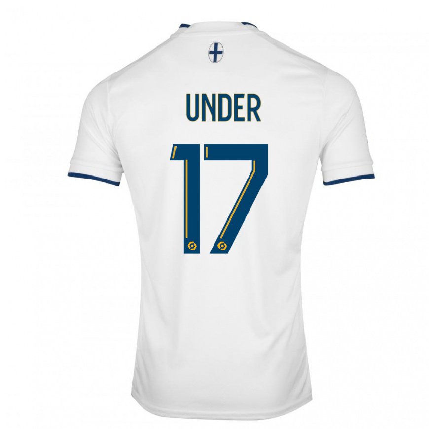 Kandiny Kinder Cengiz Under #17 Weißer Saphir Heimtrikot Trikot 2022/23 T-shirt