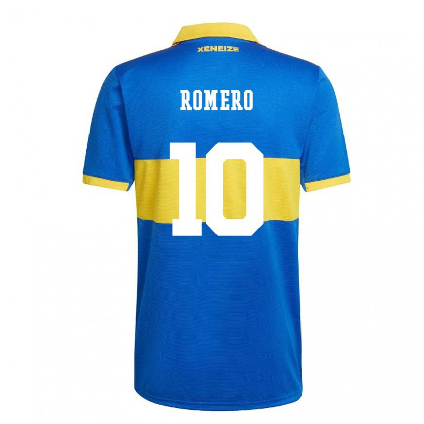 Kandiny Kinder Oscar Romero #10 Olympiagelb Heimtrikot Trikot 2022/23 T-shirt