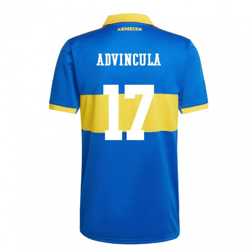 Kandiny Kinder Luis Advincula #17 Olympiagelb Heimtrikot Trikot 2022/23 T-shirt