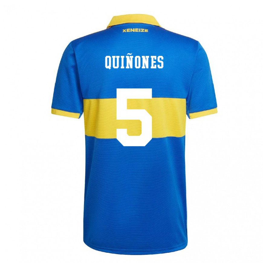 Kandiny Kinder Florencia Quiñones #5 Olympiagelb Heimtrikot Trikot 2022/23 T-shirt