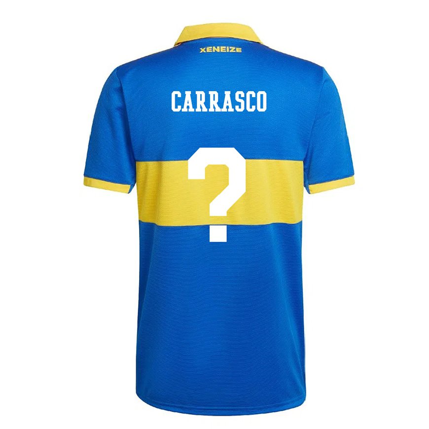 Kandiny Kinder Julian Carrasco #0 Olympiagelb Heimtrikot Trikot 2022/23 T-shirt