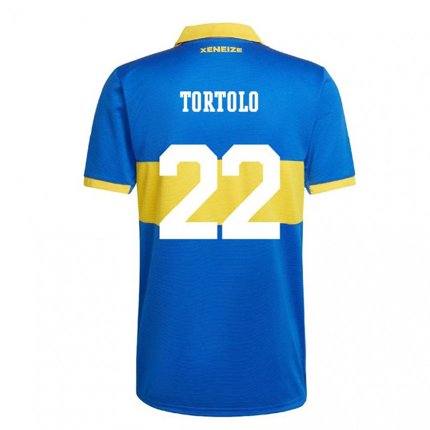 Kandiny Herren Dulce Tortolo #22 Olympiagelb Heimtrikot Trikot 2022/23 T-shirt