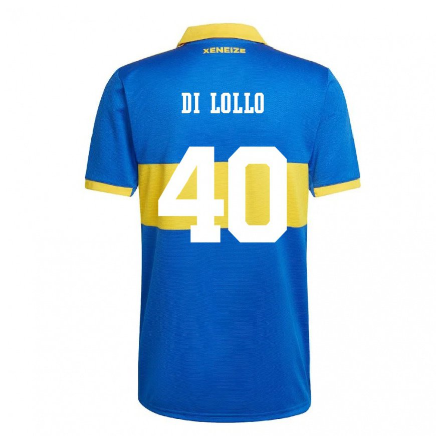 Kandiny Herren Lautaro Di Lollo #40 Olympiagelb Heimtrikot Trikot 2022/23 T-shirt
