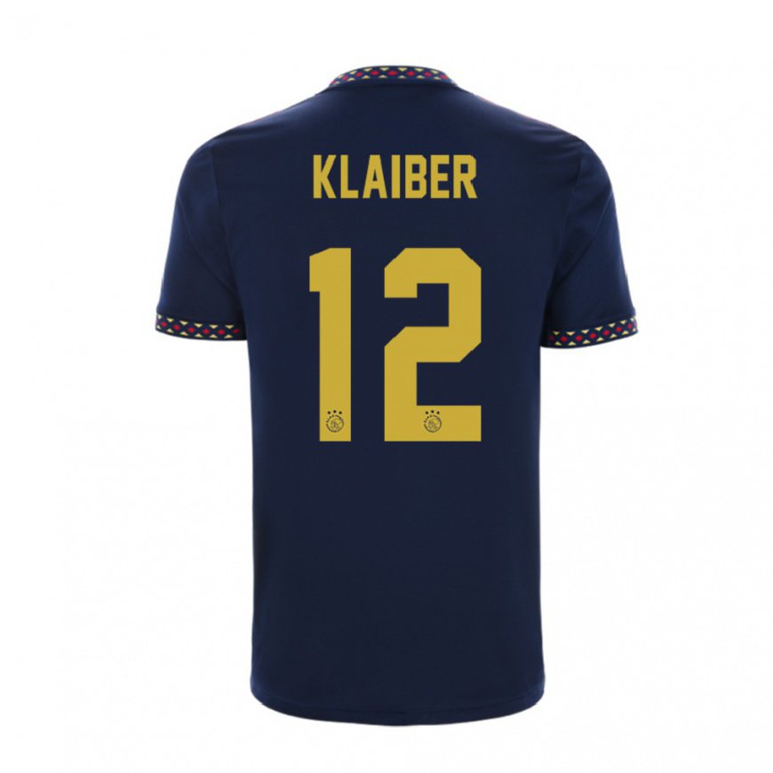 Kandiny Herren Sean Klaiber #12 Dunkelblau Auswärtstrikot Trikot 2022/23 T-shirt