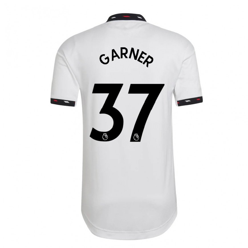 Kandiny Herren James Garner #37 Weiß Auswärtstrikot Trikot 2022/23 T-shirt
