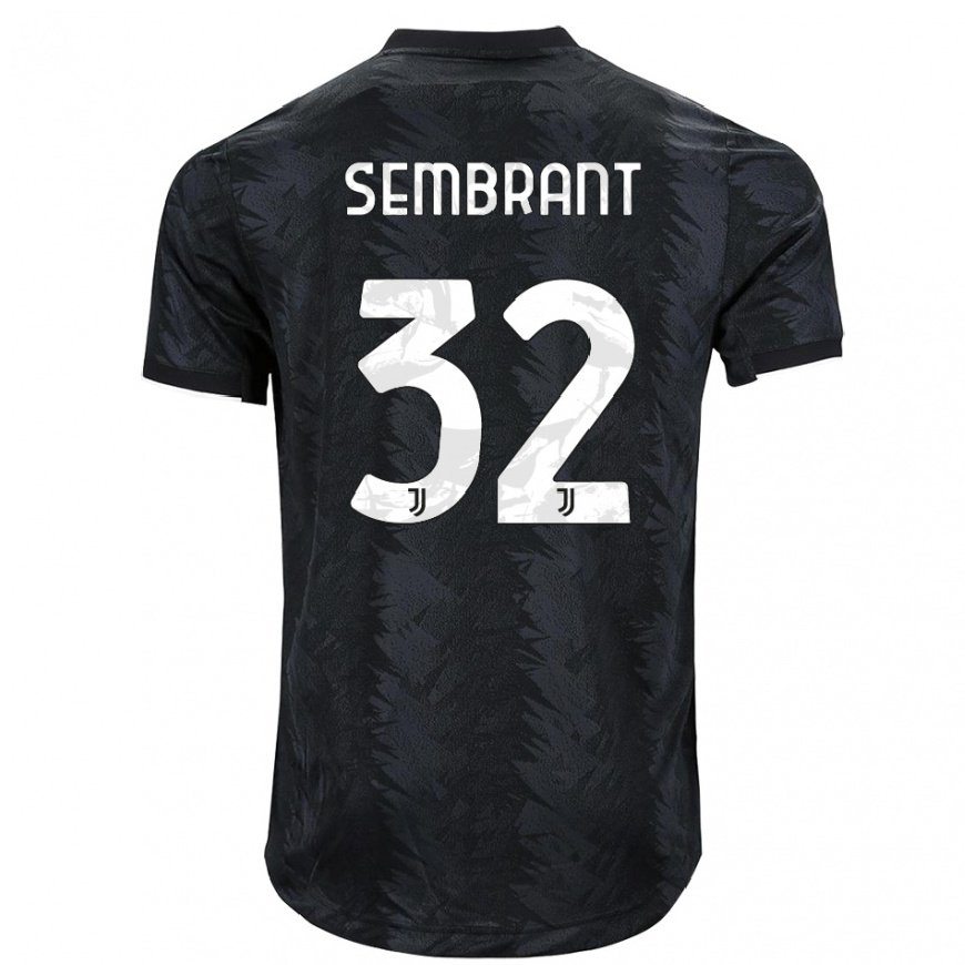 Kandiny Herren Linda Sembrant #32 Dunkles Schwarz Auswärtstrikot Trikot 2022/23 T-Shirt