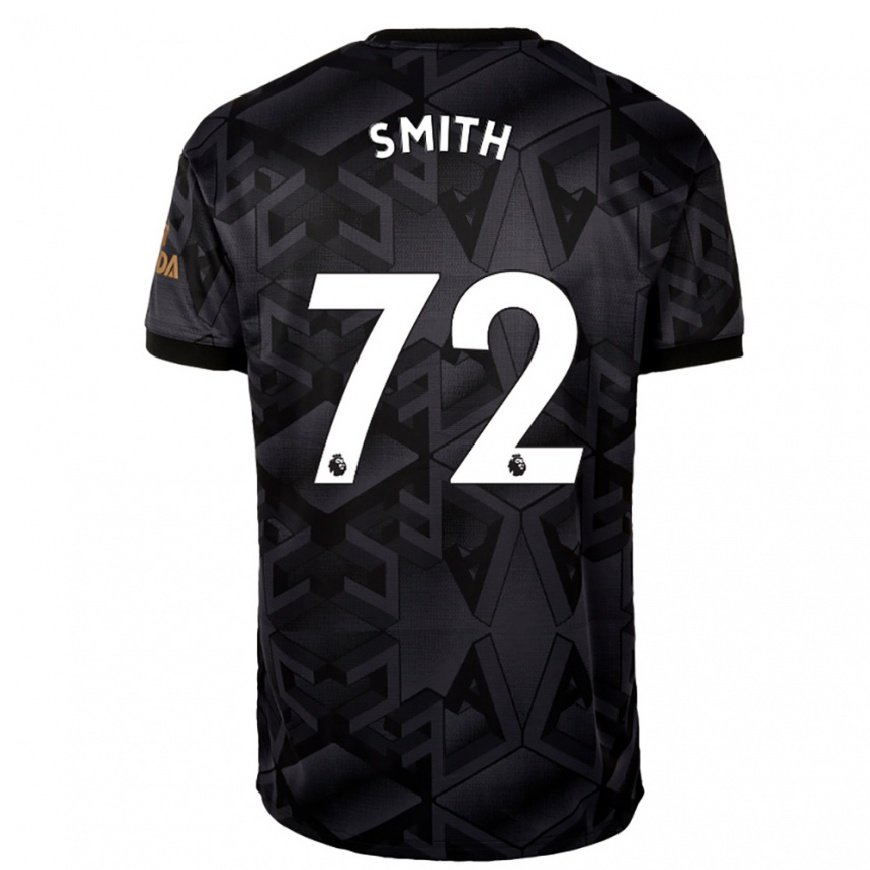Kandiny Herren Matt Smith #72 Schwarz Grau Auswärtstrikot Trikot 2022/23 T-shirt