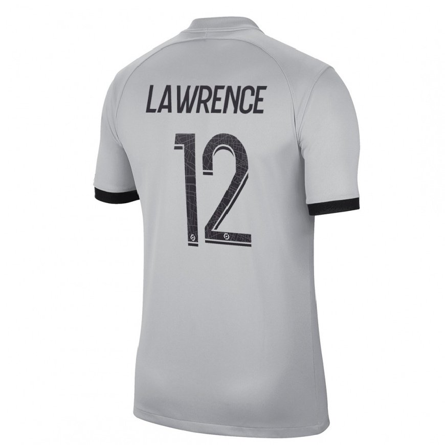 Kandiny Herren Ashley Lawrence #12 Grau Auswärtstrikot Trikot 2022/23 T-Shirt