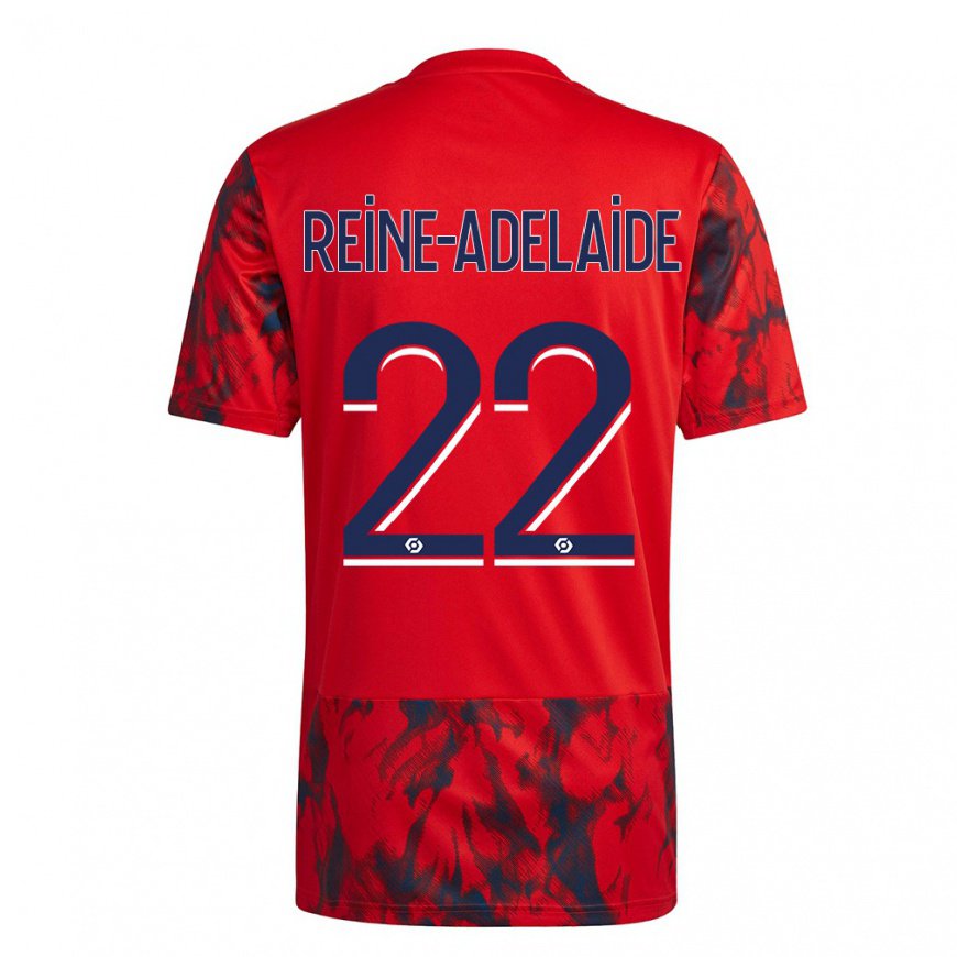 Kandiny Herren Jeff Reine-Adelaide #22 Roter Raum Auswärtstrikot Trikot 2022/23 T-Shirt