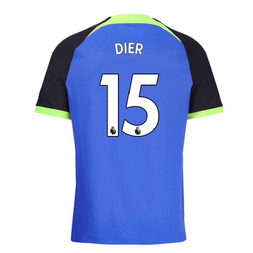 Kandiny Herren Eric Dier #15 Blau Grün Auswärtstrikot Trikot 2022/23 T-shirt