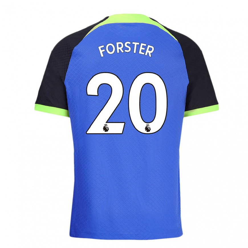 Kandiny Herren Fraser Forster #20 Blau Grün Auswärtstrikot Trikot 2022/23 T-shirt