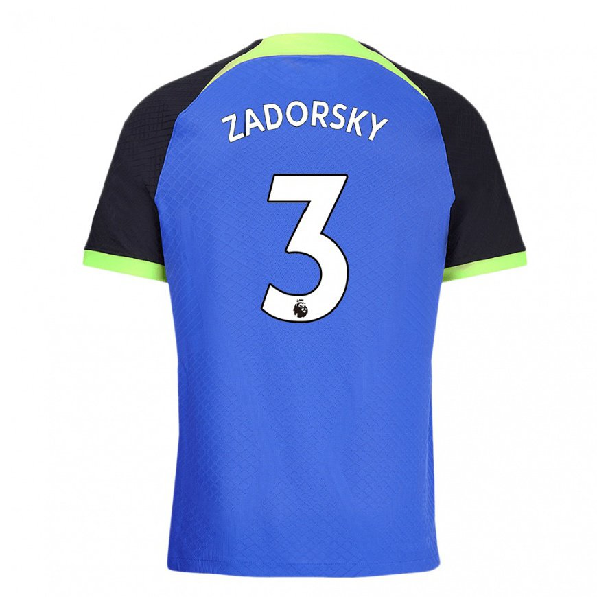 Kandiny Herren Shelina Zadorsky #3 Blau Grün Auswärtstrikot Trikot 2022/23 T-shirt