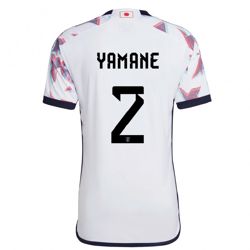 Kandiny Kinder Japanische Miki Yamane #2 Weiß Auswärtstrikot Trikot 22-24 T-shirt