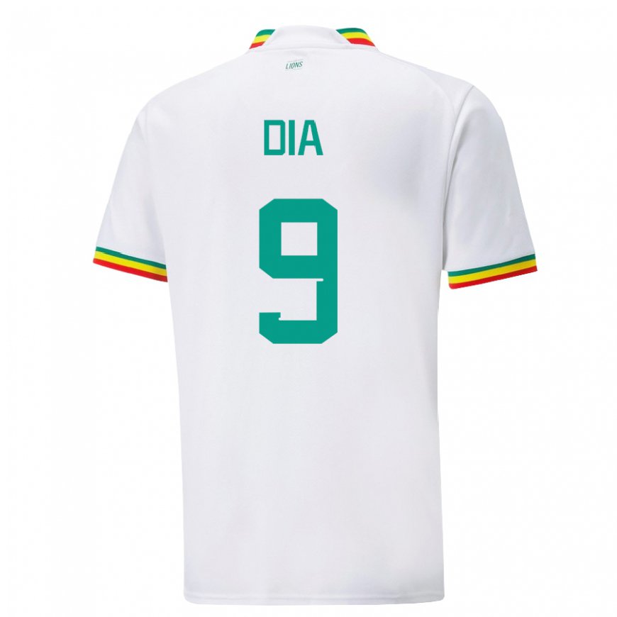 Kandiny Damen Senegalesische Boulaye Dia #9 Weiß Heimtrikot Trikot 22-24 T-shirt