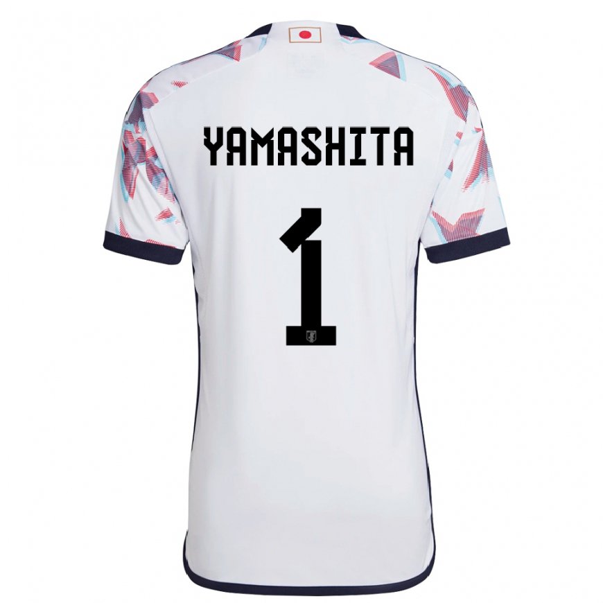 Kandiny Herren Japanische Ayaka Yamashita #1 Weiß Auswärtstrikot Trikot 22-24 T-shirt