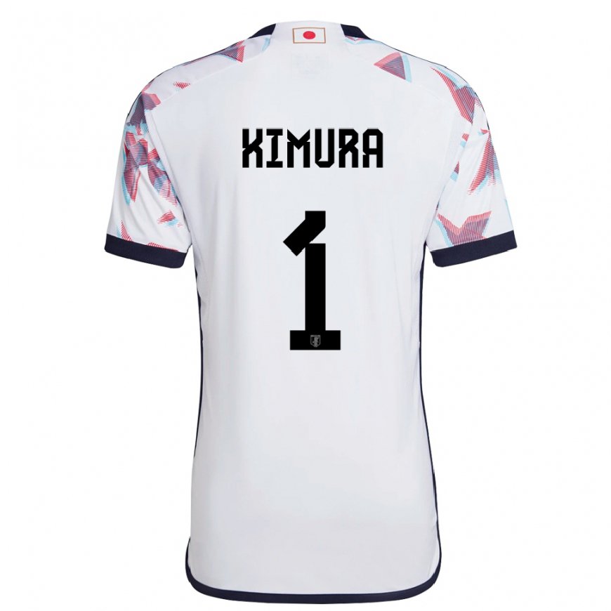 Kandiny Herren Japanische Ryoya Kimura #1 Weiß Auswärtstrikot Trikot 22-24 T-shirt
