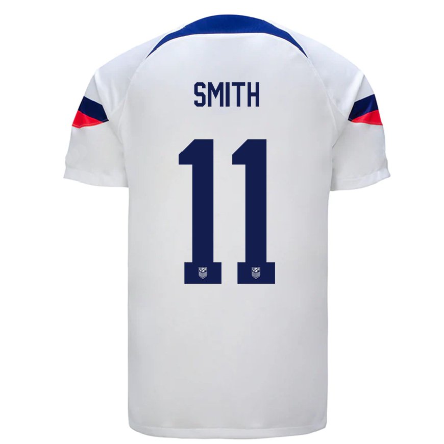 Kandiny Damen Us-amerikanische Sophia Smith #11 Weiß Heimtrikot Trikot 22-24 T-shirt