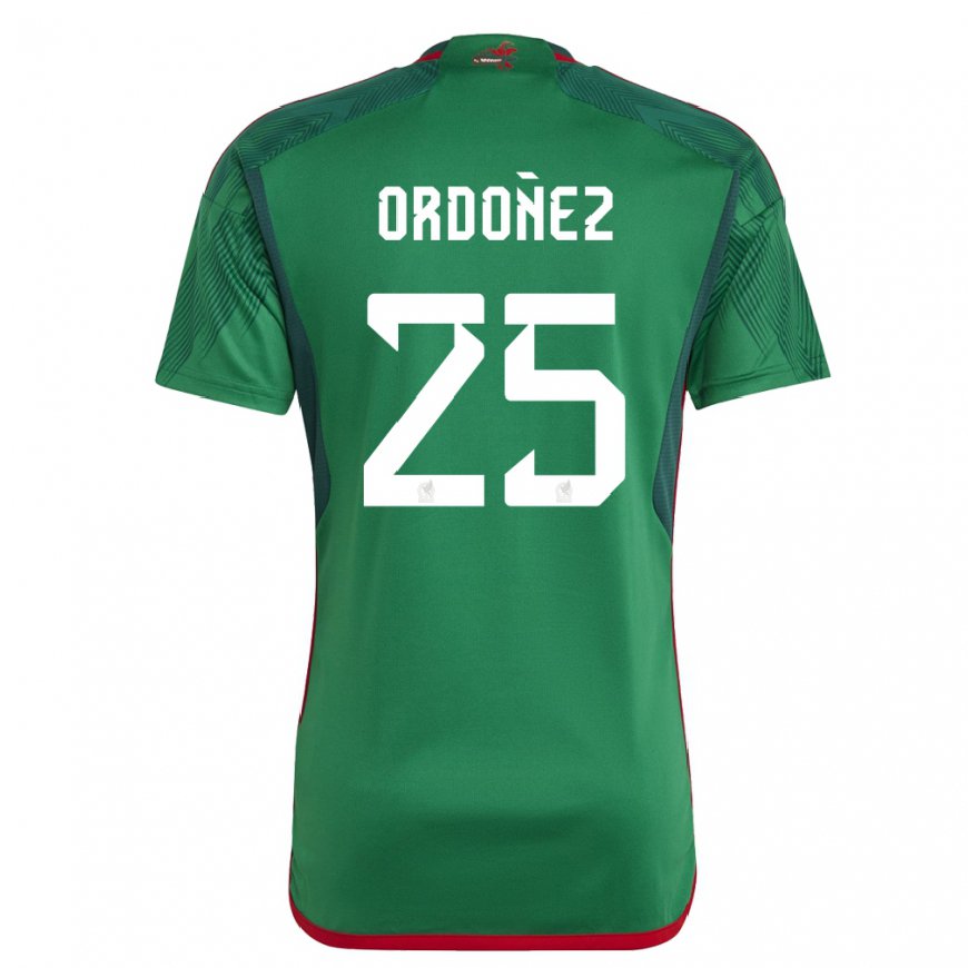 Kandiny Damen Mexikanische Diana Ordonez #25 Grün Heimtrikot Trikot 22-24 T-shirt