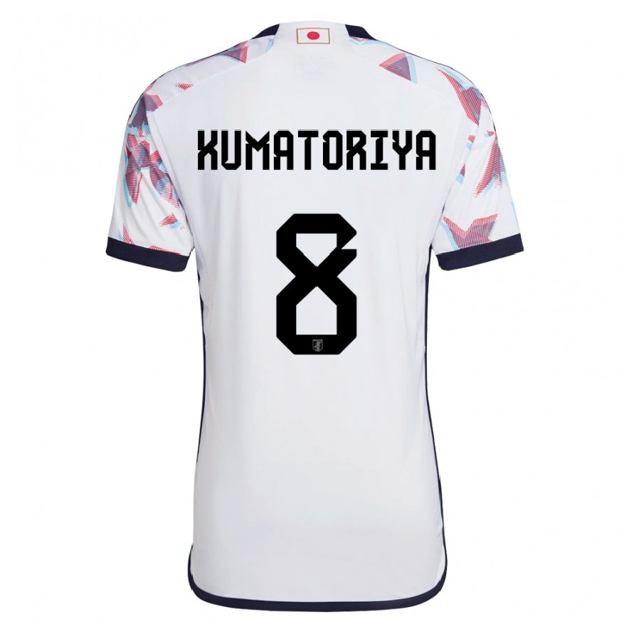 Kandiny Damen Japanische Issei Kumatoriya #8 Weiß Auswärtstrikot Trikot 22-24 T-shirt