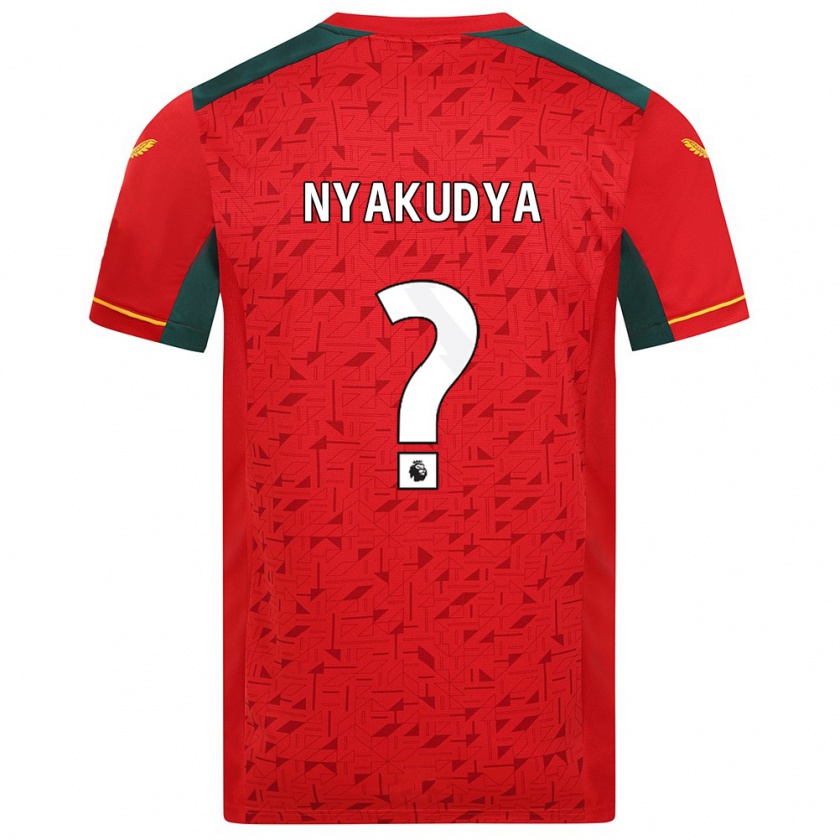 Kandiny Kinder Joshua Nyakudya #0 Rot Auswärtstrikot Trikot 2023/24 T-Shirt