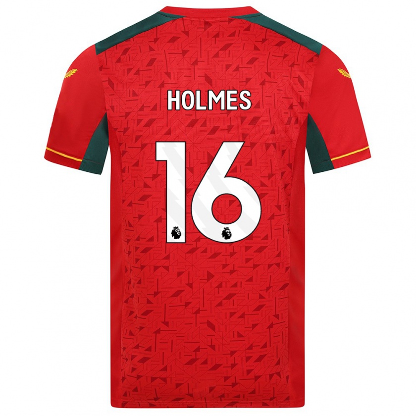 Kandiny Kinder Summer Holmes #16 Rot Auswärtstrikot Trikot 2023/24 T-Shirt