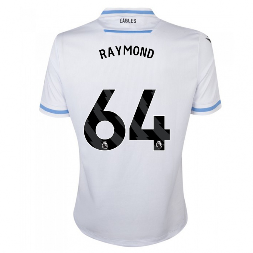 Kandiny Kinder Jadan Raymond #64 Weiß Auswärtstrikot Trikot 2023/24 T-Shirt