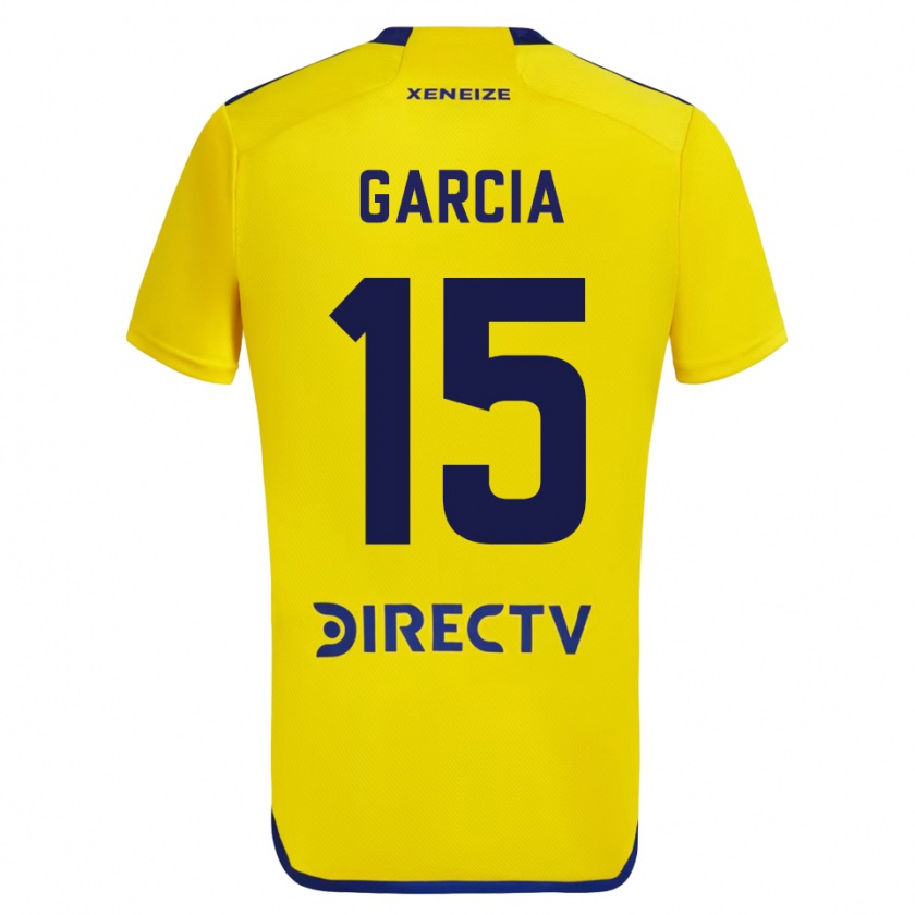 Kandiny Kinder Ramiro Garcia #15 Gelb Auswärtstrikot Trikot 2023/24 T-Shirt