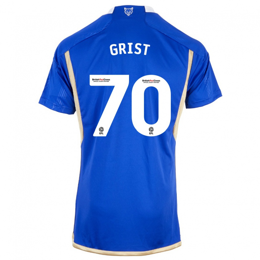 Kandiny Herren Ben Grist #70 Königsblau Heimtrikot Trikot 2023/24 T-Shirt